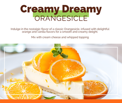 Creamy Dreamy Orangesicle No-Bake Dessert Mix