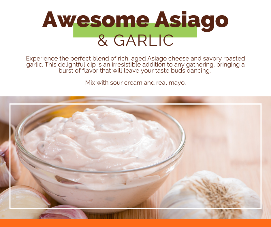 Mix of the Month - Awesome Asiago & Garlic Dip Mix