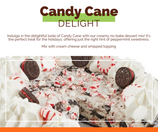 Mix of the Month - Candy Cane Delight No-Bake Dessert Mix